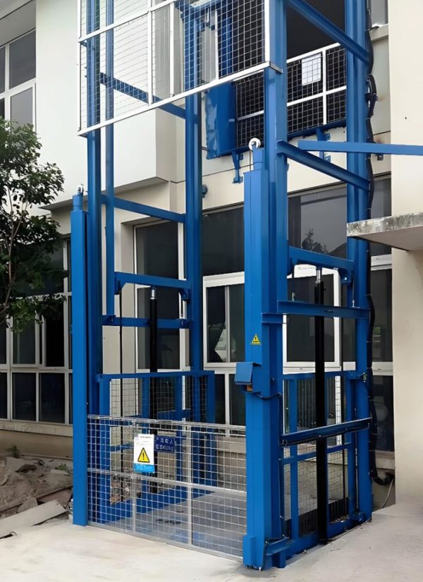 Buy Goods Elevator With Guide Rails Guide
