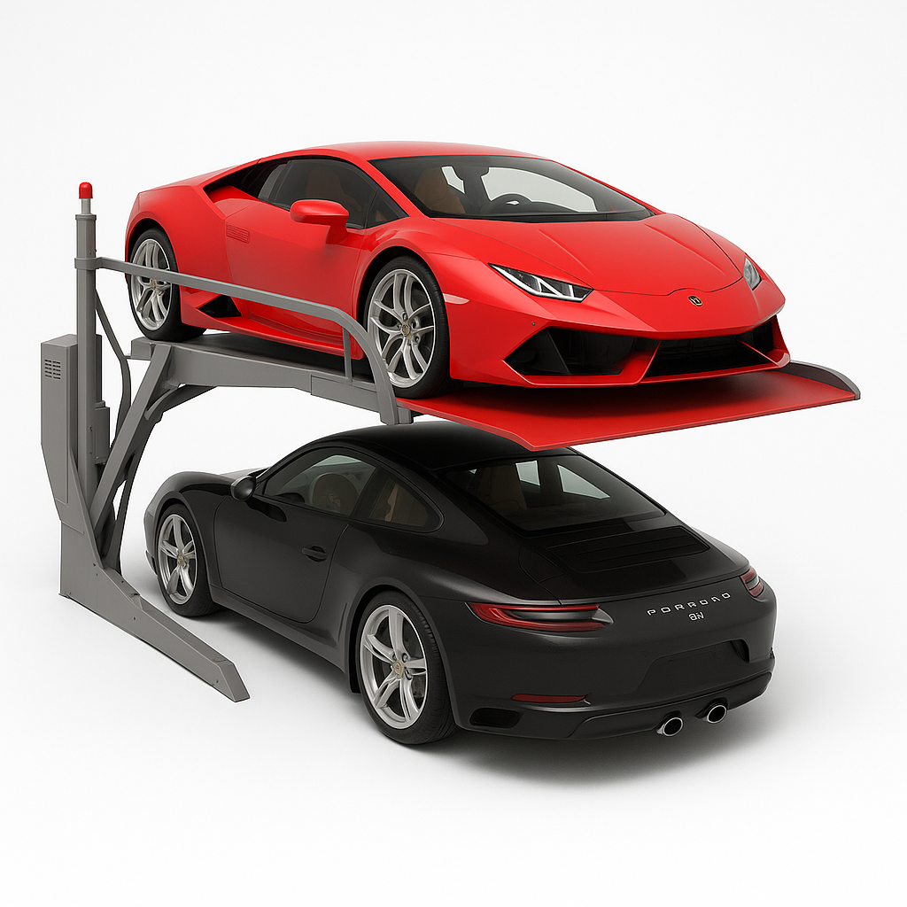 1 Brand New Low Ceiling Car Parking Lift For sport cars