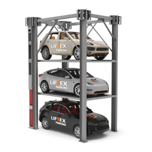 Hydraulic 3 Car Storage Parking Lift Triple Stacker – 3130 | Liftex Trading