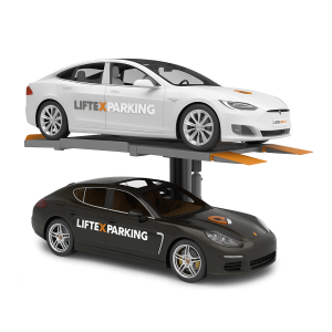 Single Post Car Parking Lift – Compact Hydraulic System | Liftex Parking