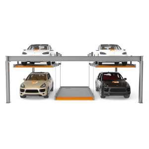Multi-Platform Parking Lift – Space Efficient Two Level Stacker | Liftex Parking