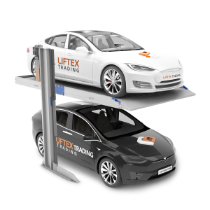 Wider Platform 2 Post Mechanical Car Parking Lift