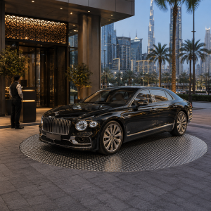 Hotel Valet Car Turntable Downtown Dubai