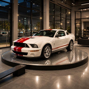 Car Showroom Display Turntable Al Quoz Dubai