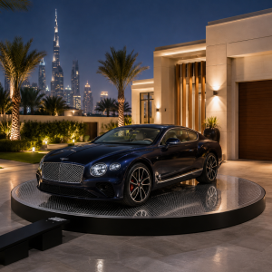Luxury Villa Car Turntable in Dubai